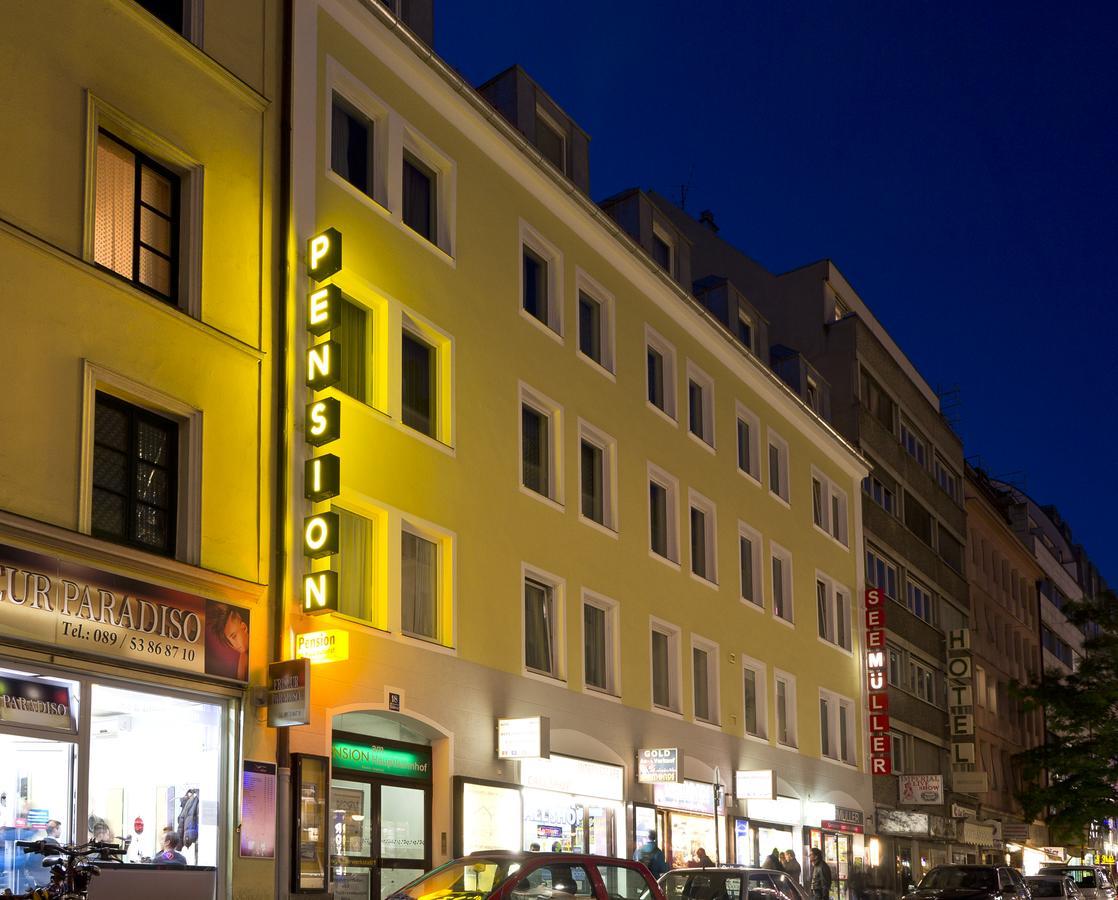 Hotel Pension Am Hauptbahnhof München Exterior foto